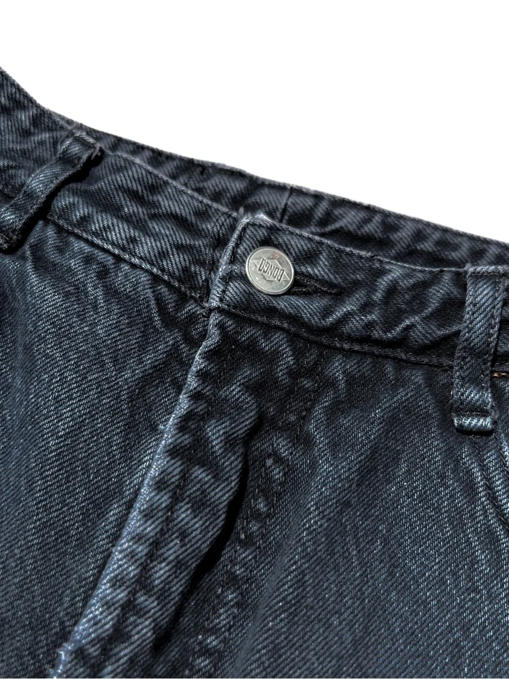 Vintage 90s Bongo Gene Montesano Black High Rise Mom Jeans Womens 7 USA